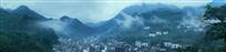 《烟雨山村》