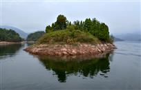 湖上巨龟