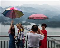 雨中留影