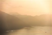 霞光千岛湖