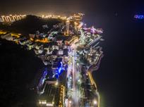 夜晚的新安大街