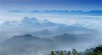 霞源山的早晨
