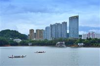 龙舟泛湖（1）