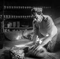 喀什土陶匠人-拍于新疆塔县