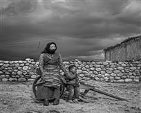 单纯的藏族牧区生活