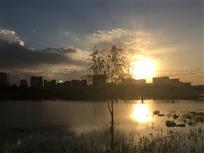 夕阳西下
