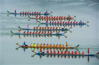 屈原故里端午赛龙舟