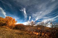 秋天流云