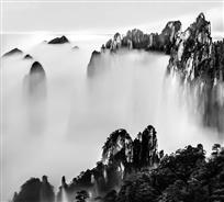 水墨黄山
