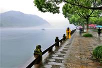 富春江的晨雨   组照