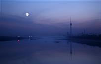 月夜洛河
