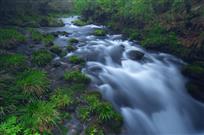 高山涧水