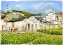 山乡如画