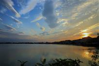 《夕照丁山河》