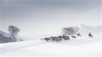 冬雪牧歌