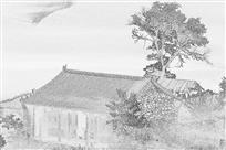 《歌隐归棹近，屋旧藏古琴》