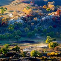 坝上秋色——刘建宏&nbsp;摄