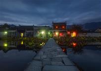 夜落宏村