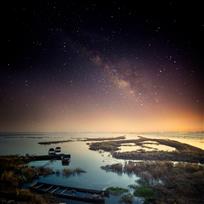 星空下