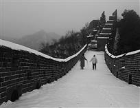 水墨金山岭长城