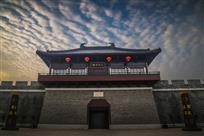 雄伟古城