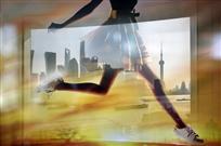 阳光活力之城（多次曝光）