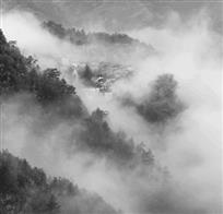 山村烟雨
