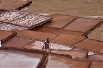 澜沧江畔晒盐人