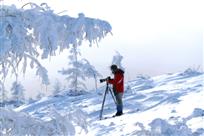 雪中摄影师