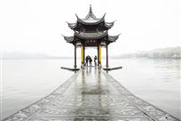 西湖初雪