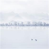 清山秀山啸寒江