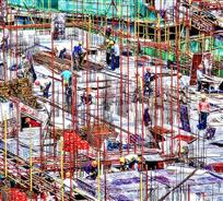 “工地交响曲”拍於福建闽候1595908