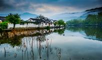 烟雨南湖