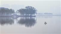石湖晨韵
