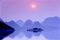 钓“夕阳”