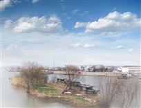 《古运河风光》