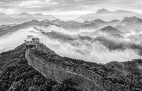 水墨长城