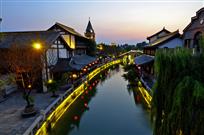 运河夕照