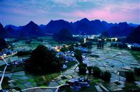 画意江平田园