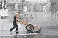 雨中