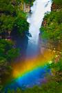 峡谷彩虹