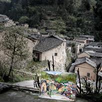 画里小山村