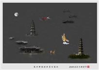 《涟水神话姑嫂建塔镇妖》