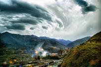 藏寨经歌晚风传