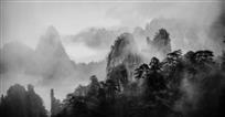 水墨黄山
