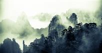 烟雨黄山