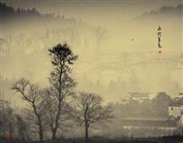 山村暮色