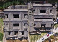 空中看古宅