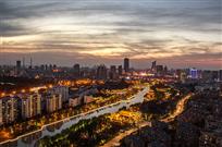 夜幕下的清江浦楼