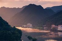 新安江暮色